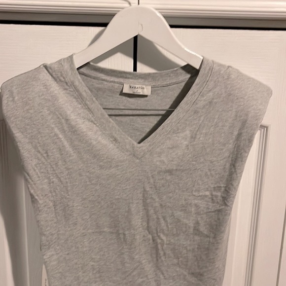 NWT BABATON Shoulder Pad Top S - Picture 5 of 10
